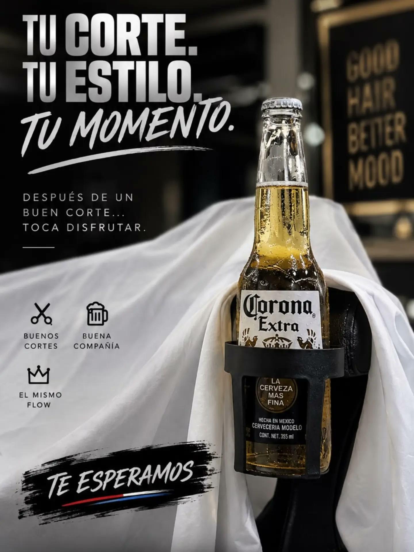 Post de EGOSENS: una cerveza sobre la capa después del corte